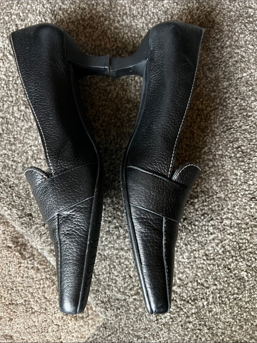 Stuart Weitzman Black Buckle Loafers - 9 - Picture 6 of 10